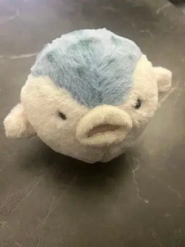 산레몬 플러피즈 복어 봉제 인형