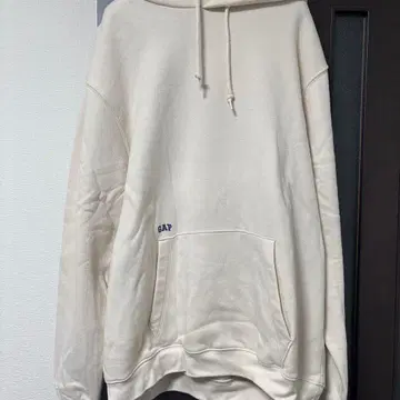 GAP 크림색 후드티 1969