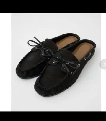 moussy MOCCASIN 슬라이드 블랙 L 사이즈