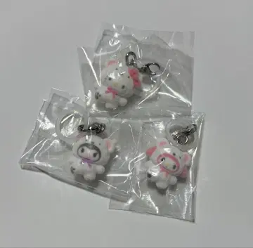 산리오 메지루시 참 후와후와 스노우 쿠로미 헬로키티 마이멜로디