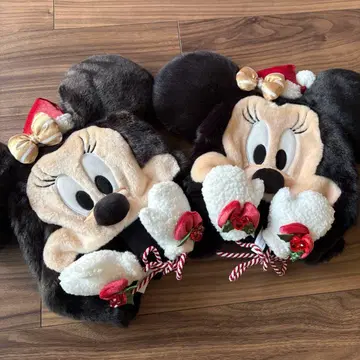 [ 새상품 ] 디즈니 크리스마스 팬캡 미니 산타 2개 세트