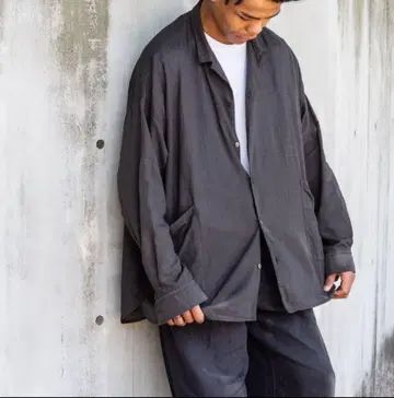 23SS CONFECT 보일 자카드 배기 셔츠 컨팩트 1