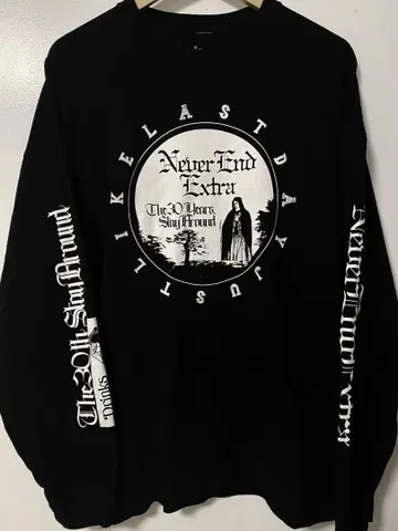 빅 실루엣 롱 슬리브 티셔츠 키요하루