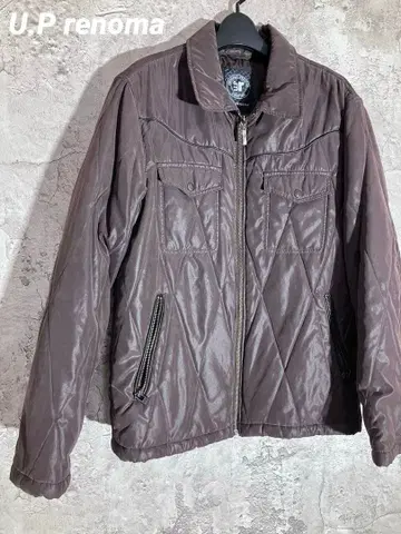 U.P 레노마 퀼팅 자켓 다운 자켓 레노마 아우터