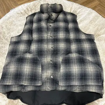 SIEERA DESIGN 다운 베스트 펜들턴 빔즈 y2k