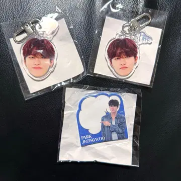 TREASURE 캡슐 토이 얼굴 아크링 키링 정우 희애 떡메모지 부채