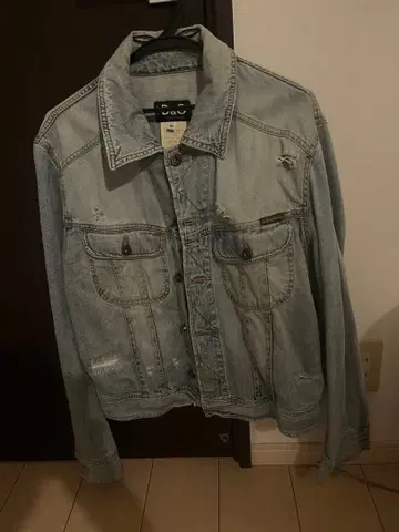 D&G 데님 자켓 데미지 가공