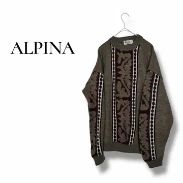 [ALPINA] ALPINA L 스웨터 울 100% 이탈리아제