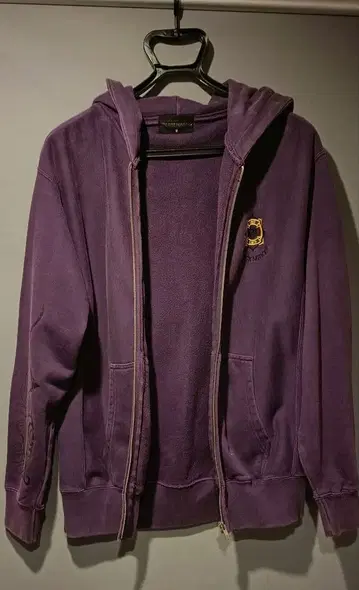 PEACEMAKER 보라색 집업 후드티 M