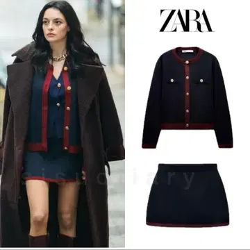 자라 셋업 니트