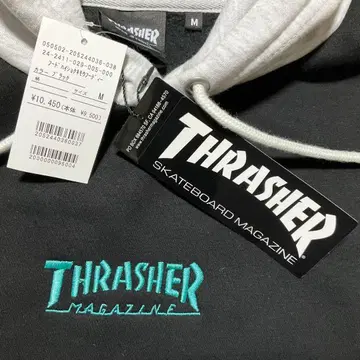 트레셔 속기모 후드 맨투맨 블랙 M