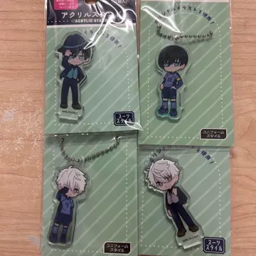 블루 록 이토시 린 나기 세이시로 아크릴 스탠드 4개 세트