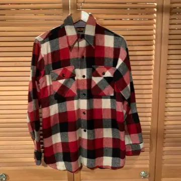 40s 50s BIG YANK 빅양크 울 셔츠 밴드 포함