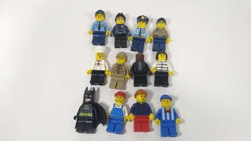 레고 시티 미니 피규어 12개 요리사 배트맨 탐정 폴리스 경찰 외