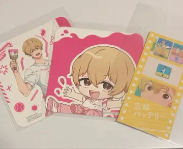 망각 배터리 콜라보 카페 코스터 요우 케이