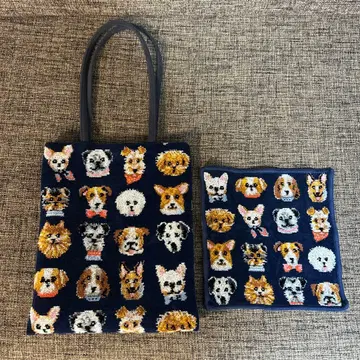 페이 토트백 손수건