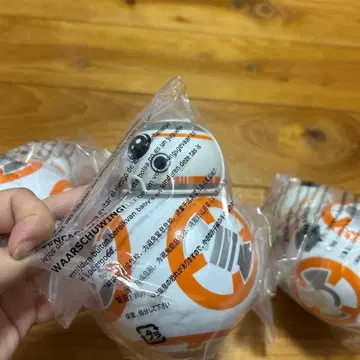 BB-8 스트로우 공 3개 세트 스타 워즈