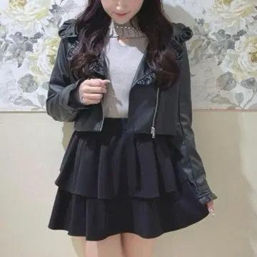 에블린 프릴 라이더스 아우터