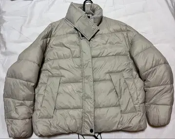 그레이 다운 자켓 여성용