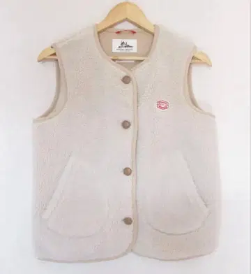 여성용 플리스 베스트 베이지 36 사이즈