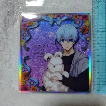 AGF2025 마즐 블루 록 토끼 아크릴 라메 아트 히오리 히츠지