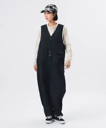 빔즈 보이 코튼 웨더 헌팅 베스트 올인원