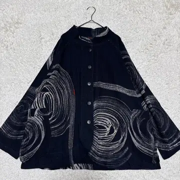 소우즈쿠리료 샵 채널 튜닉 기모노지 손염색풍 자수