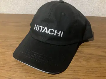 HITACHI 블랙 캡 로고 자수