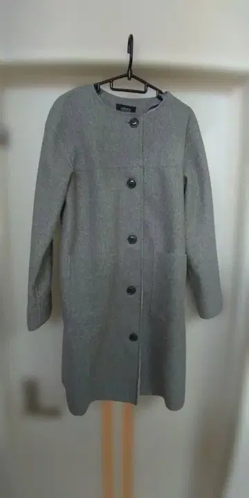 NOW NOW 그레이 롱 코트 M