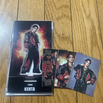 카미야 켄타 시크릿 포토 카드 아크릴 스탠드 세트