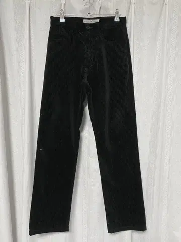 버번 하우스 스트레이트 팬츠 기모 스트라이프 구제 의류 빈티지 80s