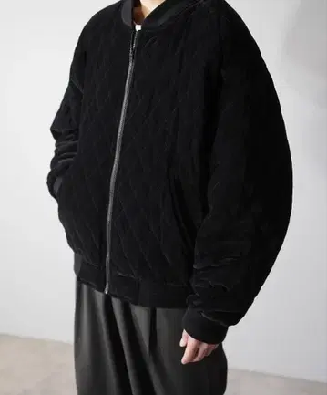 1990 DianaMARCO Velour quilting Blouson