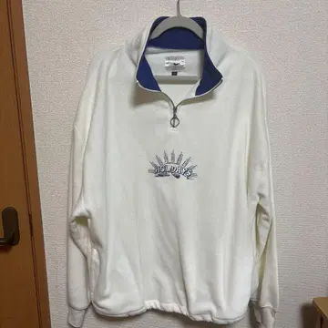 하프 지퍼 플리스