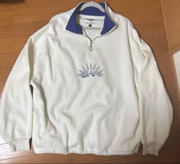 하프 지퍼 플리스