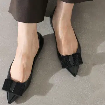 컨디션 최상 르 타롱 템퍼레이트 23.5 펌프스 블랙 스틸레토