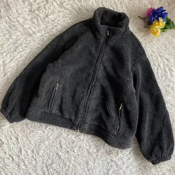 슬로브 이에나 울 콤보 스탠드 코쿤 블루종 36 2024AW