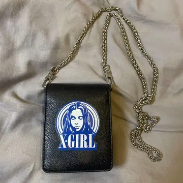 X-girl 블랙 숄더백