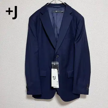 새상품 유니클로 +J 질 샌더 울 자켓 네이비 XS