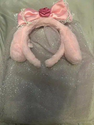 마이멜로디 베일 머리띠