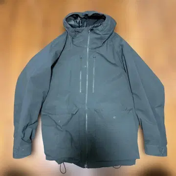 유니클로 하이브리드 다운 후드티