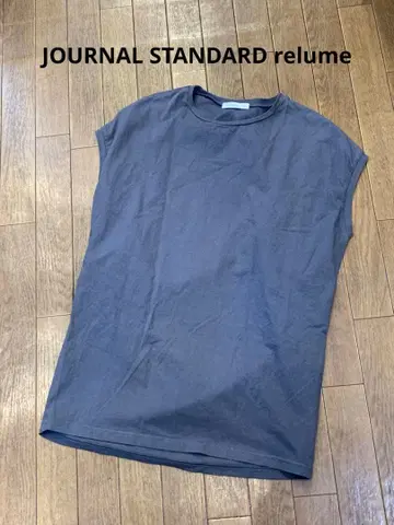 JOURNAL STANDARD relume 슬리브리스 티셔츠