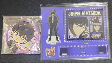 명탐정 코난 코난랜드 아크릴 스탠드 캔뱃지 마츠다 진페이