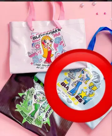 파워퍼프걸 토트백