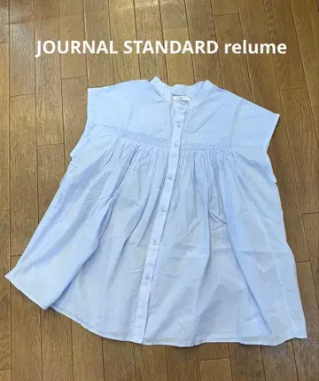 JOURNAL STANDARD relume 24SS 슬리브리스 셔츠
