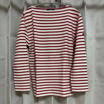 SAINTJAMES OUESSANT 아이보리/빨간색 T4