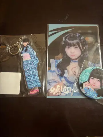 iLiFE! 니지하네 미니 아크릴 키링 온라인 복권 세트