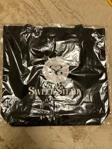 sweet steady 스이 스테 토트 백 블랙