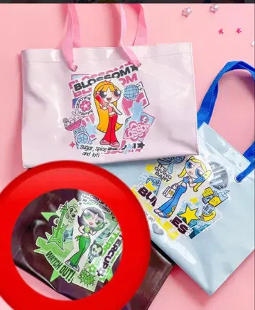 파워퍼프걸 토트백