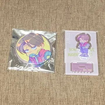 [ 은하 특급 밀키 서브웨이 ] 빌레반 캔뱃지 아크릴 스탠드 카트