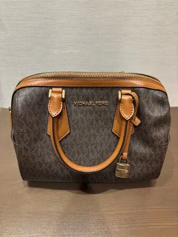 MICHAEL KORS 브라운 가죽 백